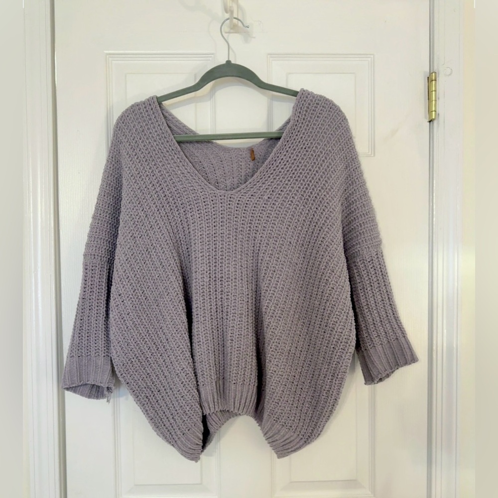 Gray Chunky Knit Sweater